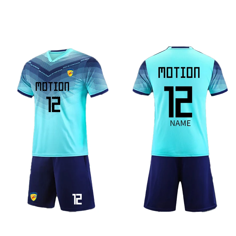 2024 Bulk Football Suppliers White Color Soccer Uniform Team Jersey Full Soccer Uniforms For Men