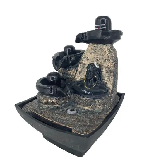 Ganesha Statue Hindu God Indoor Water Fountain Home Decoration Elephant Statues