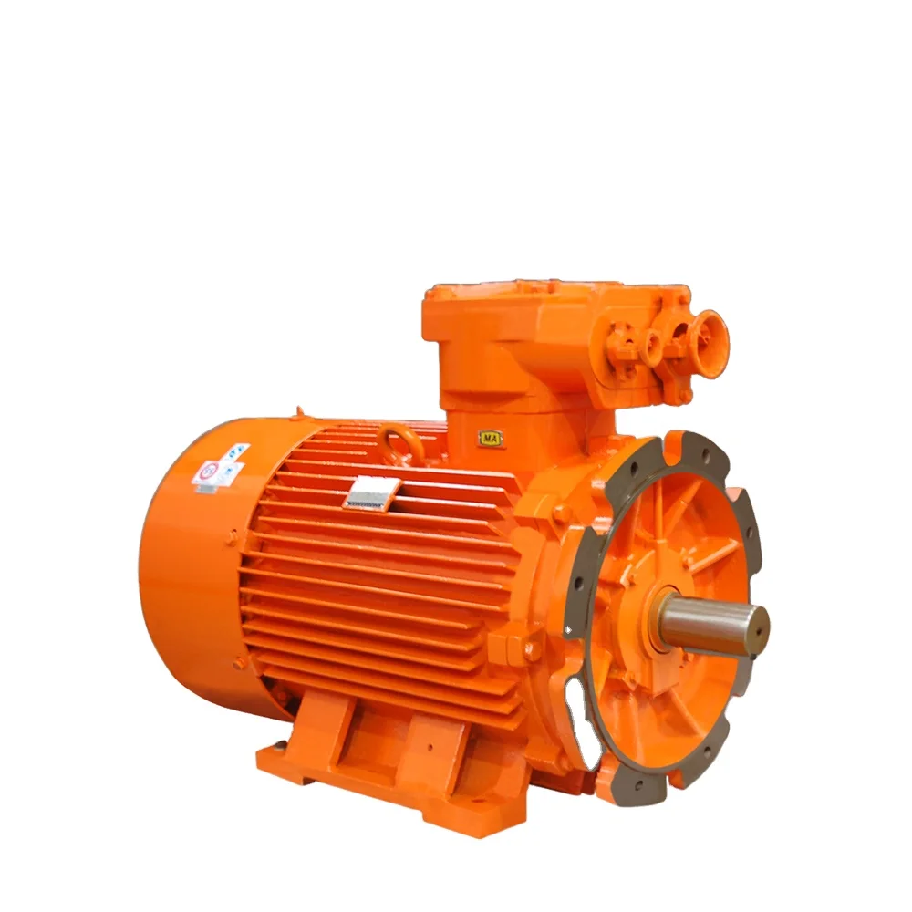Yb3 Three Phase Flameproof Explosion Proof Electric Motor AC Induction Motors Hazardous Area Motors 0.18kw-375kw