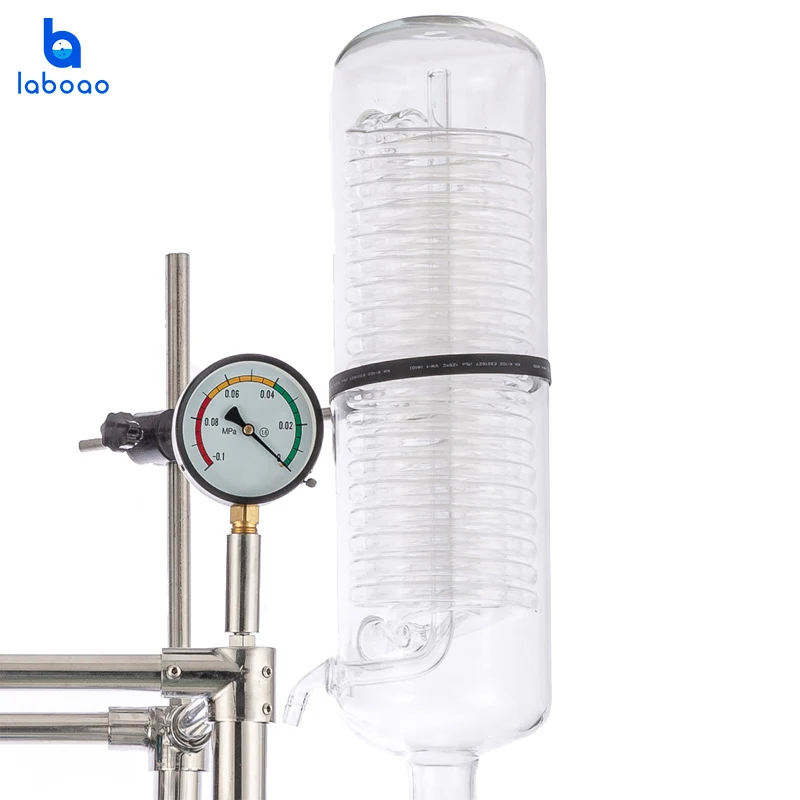 Laboao 200L semi-automated double-layer filter jacketed glass reactor for precise temperature control