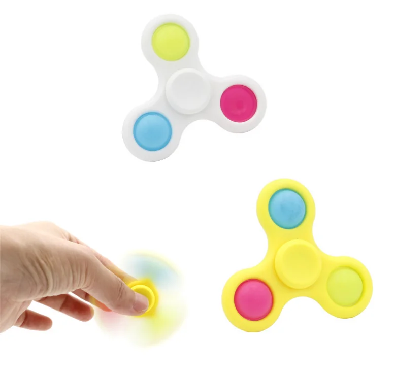 
Popit Bubble Music Fingertip Spinner Rodent Finger Spinner Press Bubble Decompression Silicone Pioneer Vent Reduction Toy 
