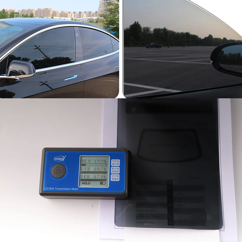 VLT 15%  Nano Ceramic Solar Film 50cm*30m Automotive Roll Removable Protective Glass Window Auto Sunshade Tint Film For Car