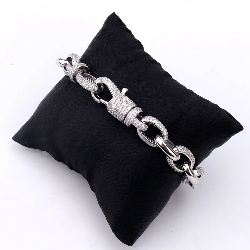 Simple Design Motorcycle Gold Hand Chain Bracelets And Bangles For Men