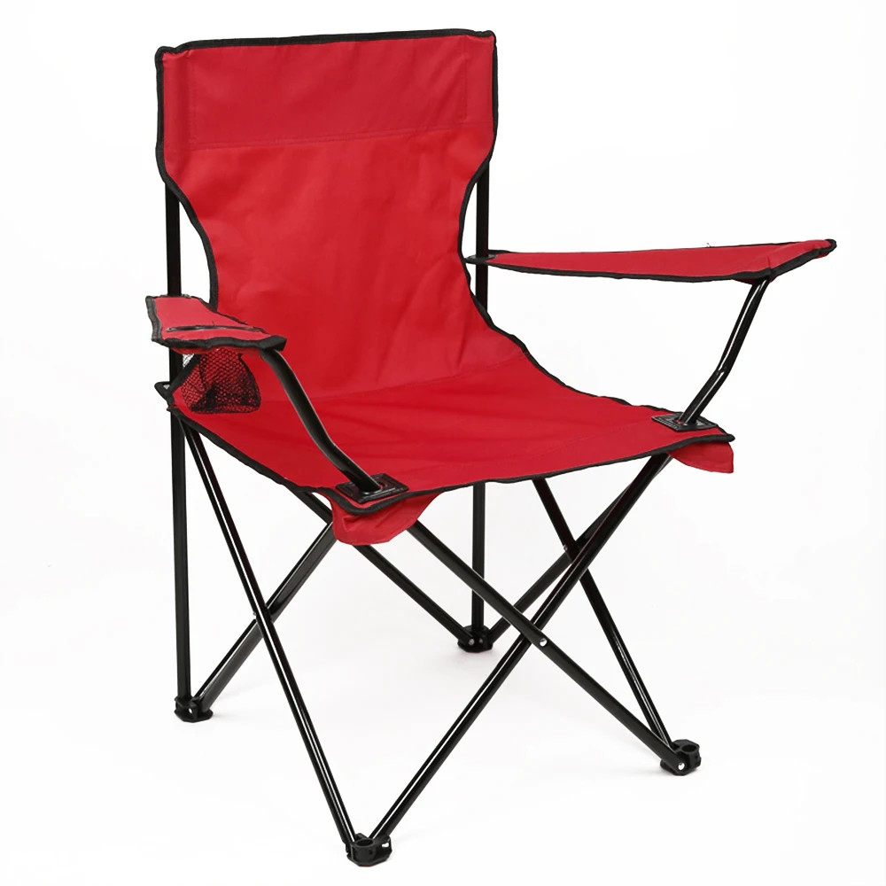 
Garden Outdoor Fishing Chair Camping Used Metal Folding Chairs With Armrest 