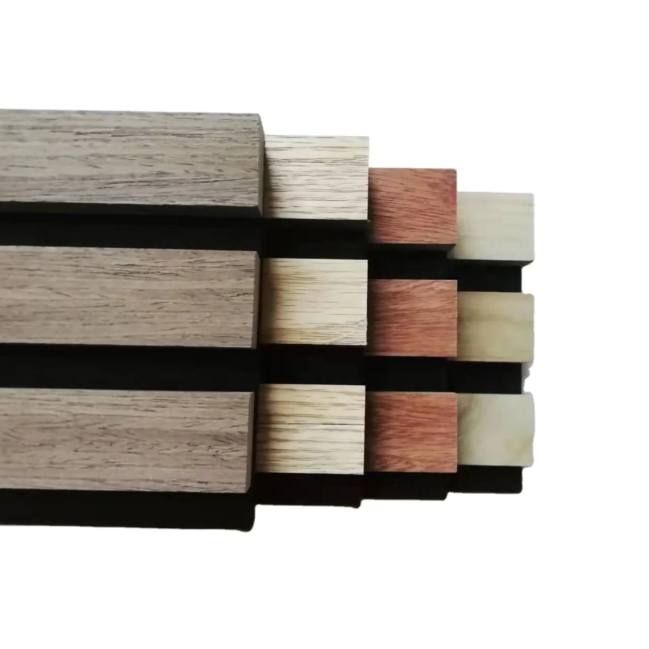 Звукопоглощающие декоративные акустические панели, деревянная стеновая панель, деревянная облицовочная панель из МДФ, акустическая панель