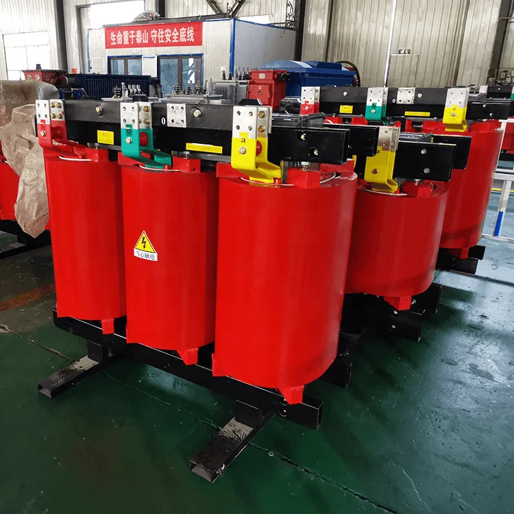 SCB11 35KV Electrical Power Distribution Epoxy Resin Cast Dry Type Isolation Transformer 3000V 5000VA 100000VA