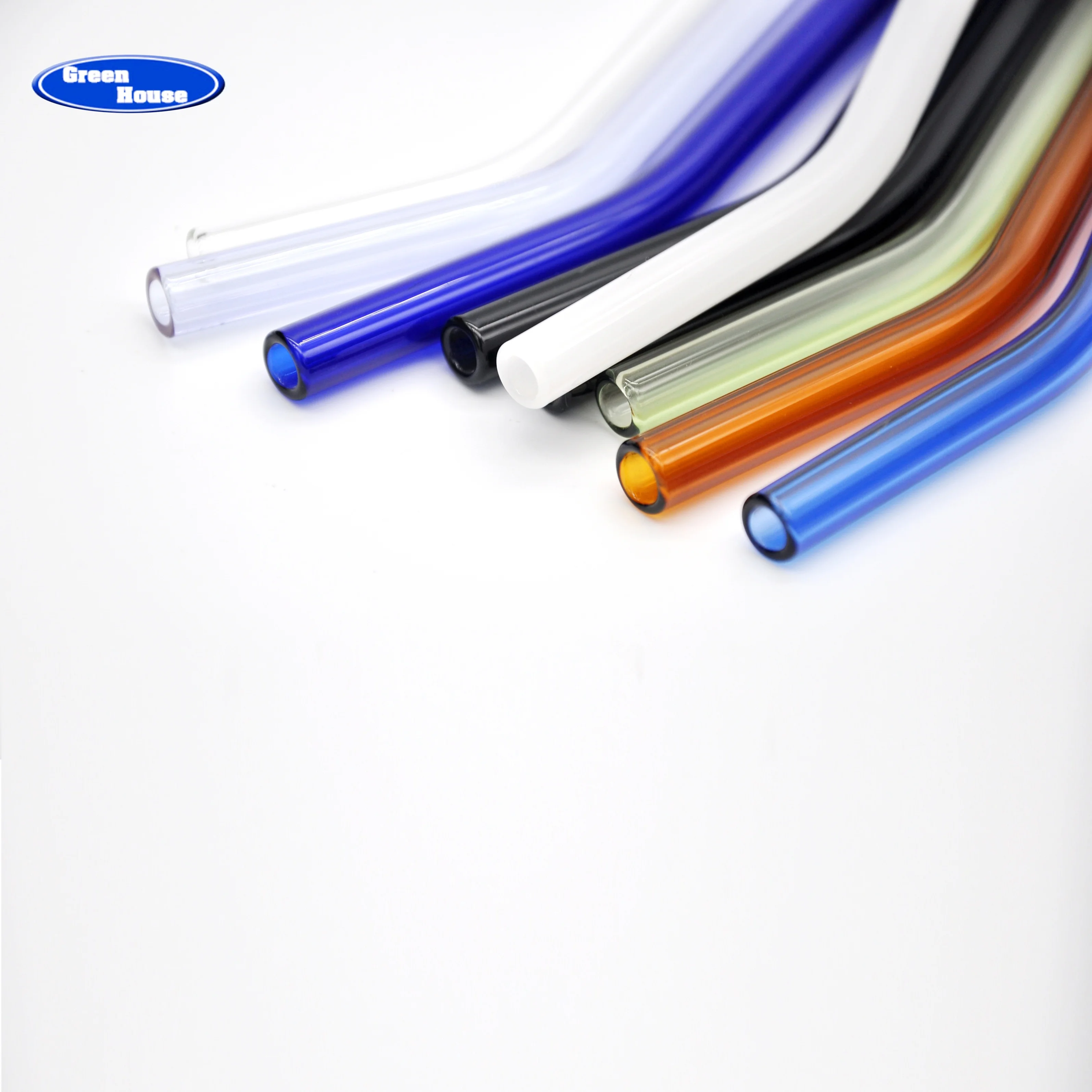 
Colored Borosilicate Glass Straw 3.3 Glass Tubing 