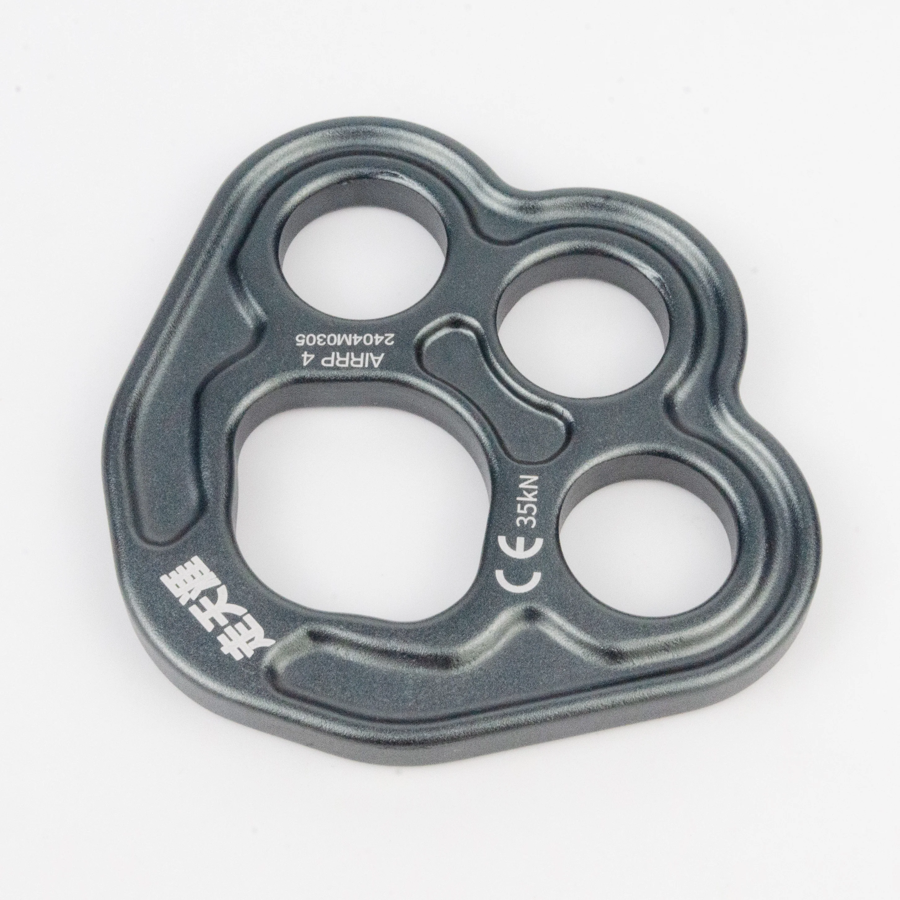 Wholesale Outdoor  Rope Separator Multi Anchor Point Connector  4 Holes Paw Rigging Plate