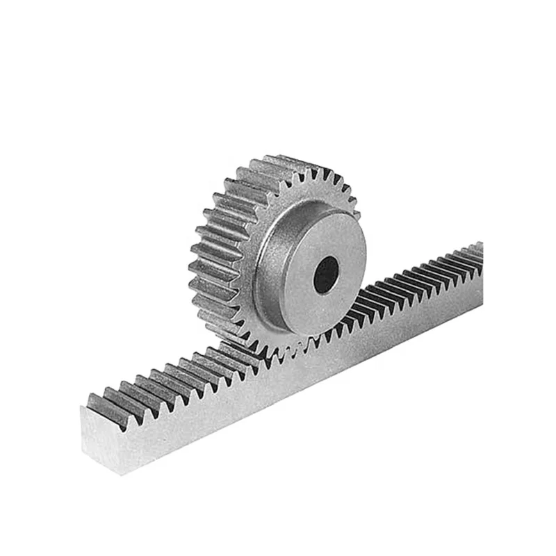 OEM высокоточная обработка с ЧПУ стойка и шестерня из нержавеющей стали