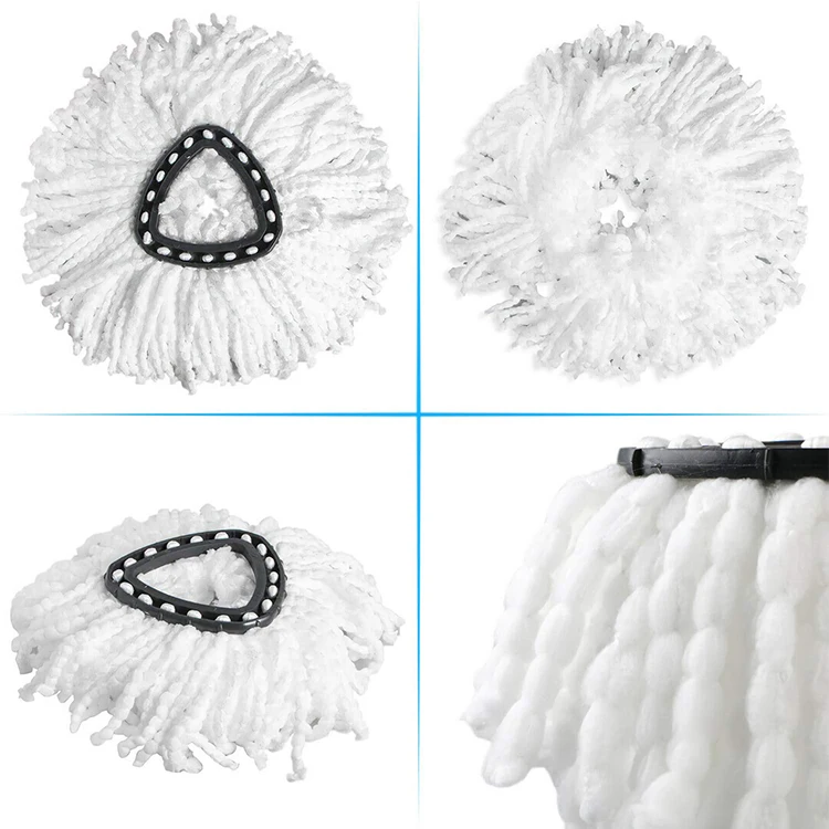 
Microfiber Spin Mop Refill Clean Pad Mop Head Refills Replacement Mop Head 
