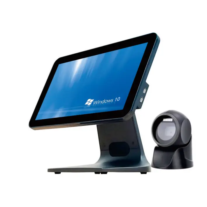 Desktop Cash Register POS Machine with Window Display Hardware for Cashier Use