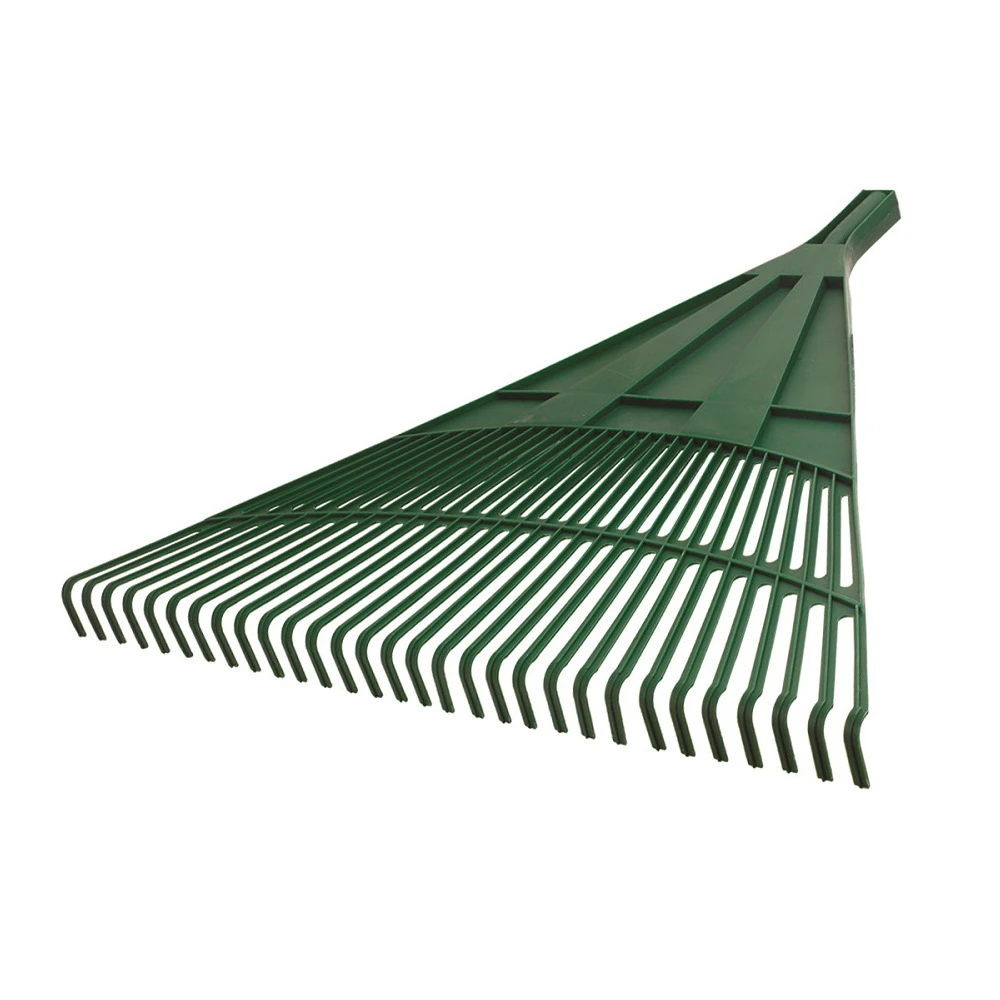 Uliven garden plastic leaf rake garden hand 18 teeth  hand leaf  head  tool agriculture farming rake  lawn leaf rake