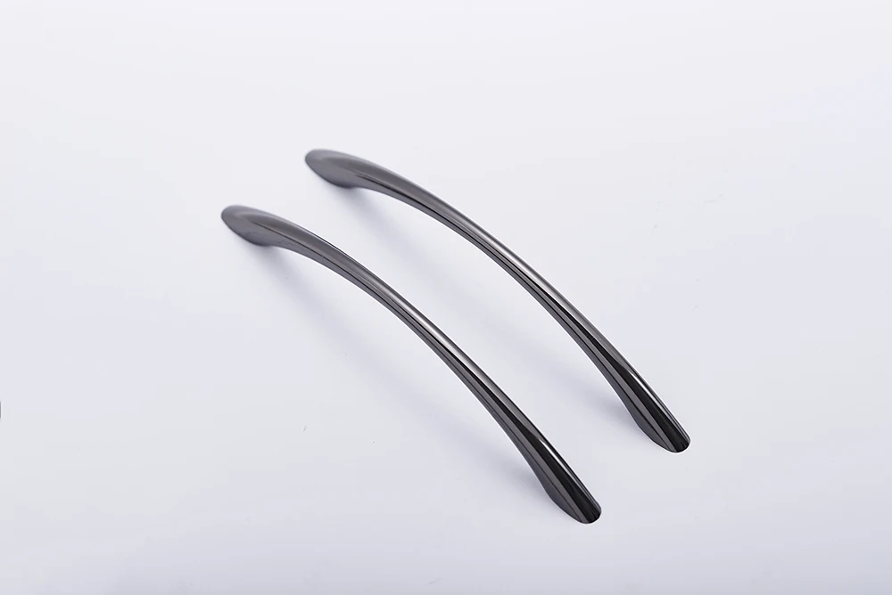 Factory Wholesale High-Quality Kitchen Furniture Accessories Solid Round Tube Alloy Handle