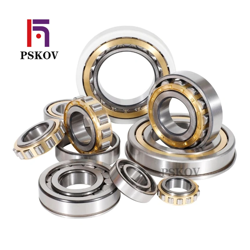 PSKOV RN series RN307 RN307M эксцентриковый цилиндрический роликовый подшипник 307 с латунной клеткой 35*70 2*21