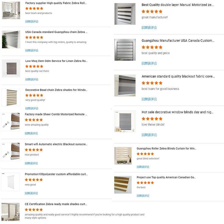 High Quality Electric Remote Control Black Color Shangri-La Blinds Motorized Triple Shade Window Blinds Privacy