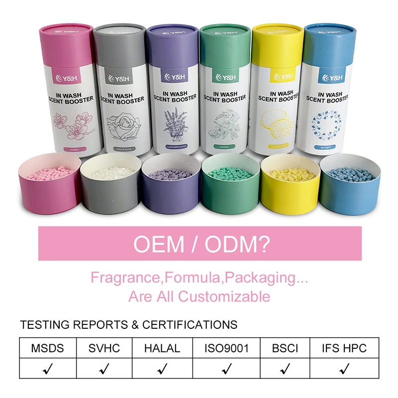 Laundry Fragrance Booster Beads Sauvage cologne fragrance beads laundry scent booster can customize laundry fragrance booster