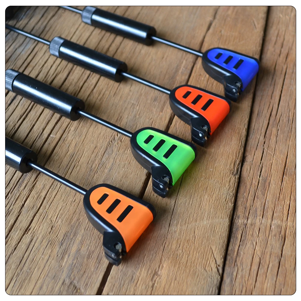 Hirisi LED Carp Fishing Swingers Set With Quick Change Connector Fishing Alarm Bite Indicators B2030