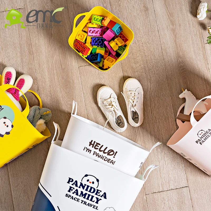 Large Plastic Laundry Basket Customized Household Laundry Storage Laundry Hamper Dirty Clothes Basket