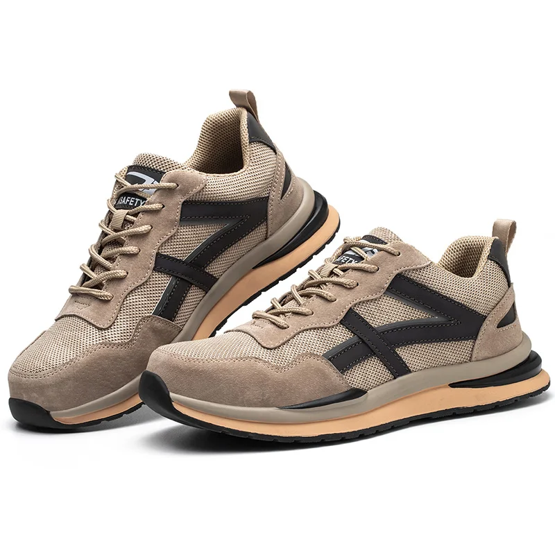 Factory Price Direct Anti Smash And Anti Stab Industrial Protective Safety Shoes Men Work Shoes