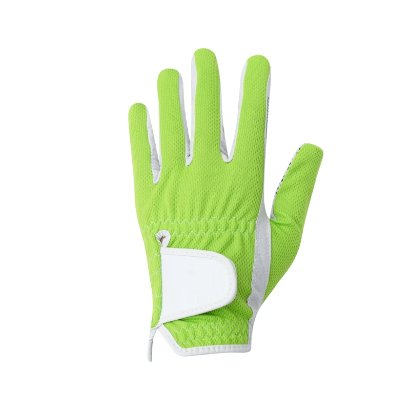 High Quality Custom Logo Golf Gloves All-Weather Anti-Slip with PU Leather OEM Packaging for All Fingers