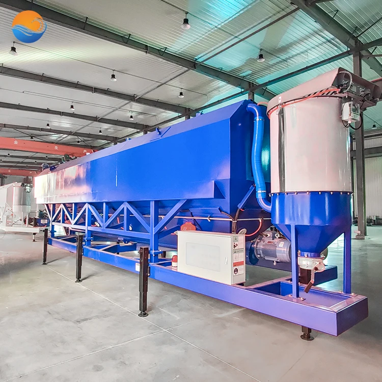 Portable Bulk Powder Storage Silo Easy Transportation Welded Container Type Mobile Cement Silos