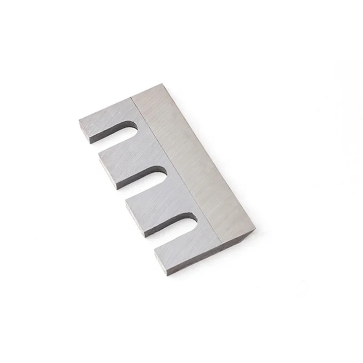 
china wholesale custom plastic bottle crusher blade with low price blades inlay <a href=