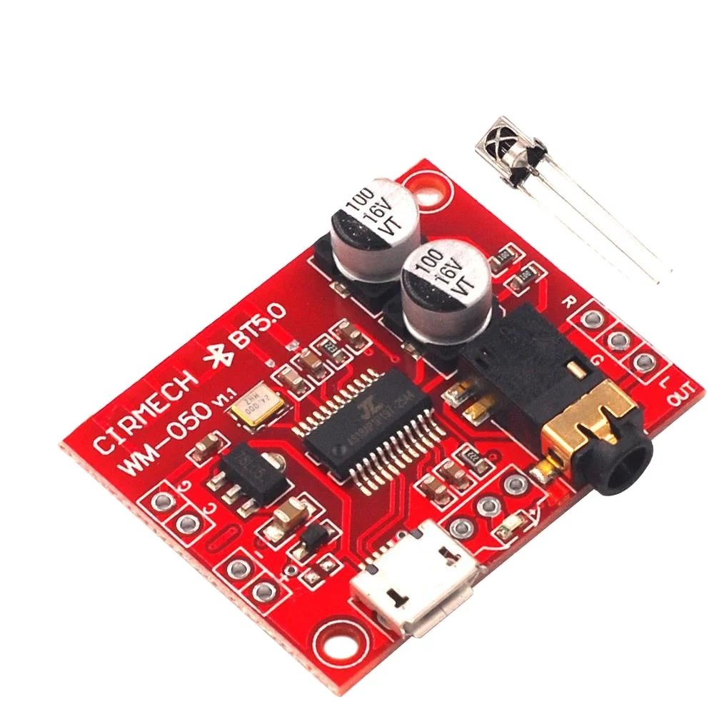Bluetooth 5.0 decoding board DIY Lossless audio receiver module high fidelity stereo support remote control