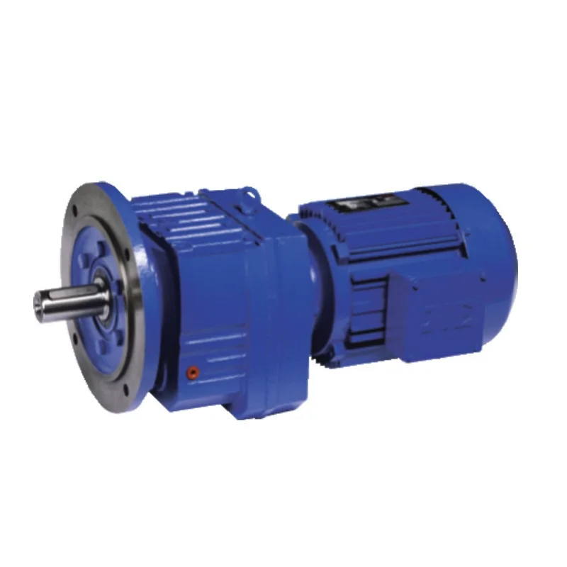 R series speed gear planetary gearbox High-torque R series gear speed reducer helical gear motor reduction gearbox