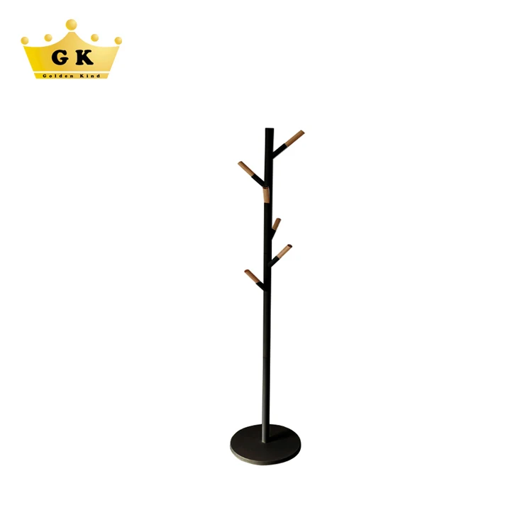 
Natural Material Coat Rack Stand Jacket And Bag Hanging Rack 