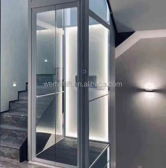 250kg residential house elevator/hydraulic small elevator for home /mini home lift for two people