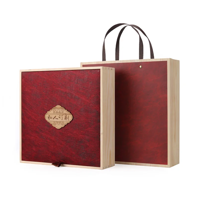 Star Packaging Custom Decorative Small Wooden Bamboo Jewelry Ring Wine Watch Money Tissue Spice Tea Storage Gift Boxes