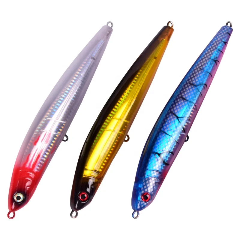Stick Bait Japan Artificial Hard Fishing Lure Swim Floating Minnow Lure Big Game Pencil Lure Jig Tuna Bait Fishing Accessories