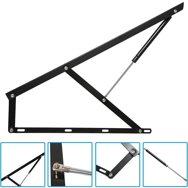 Bed Hinge Frame Hardware Folding Gas Spring Lift Up Storage Furniture Lifting Bed Mechanism