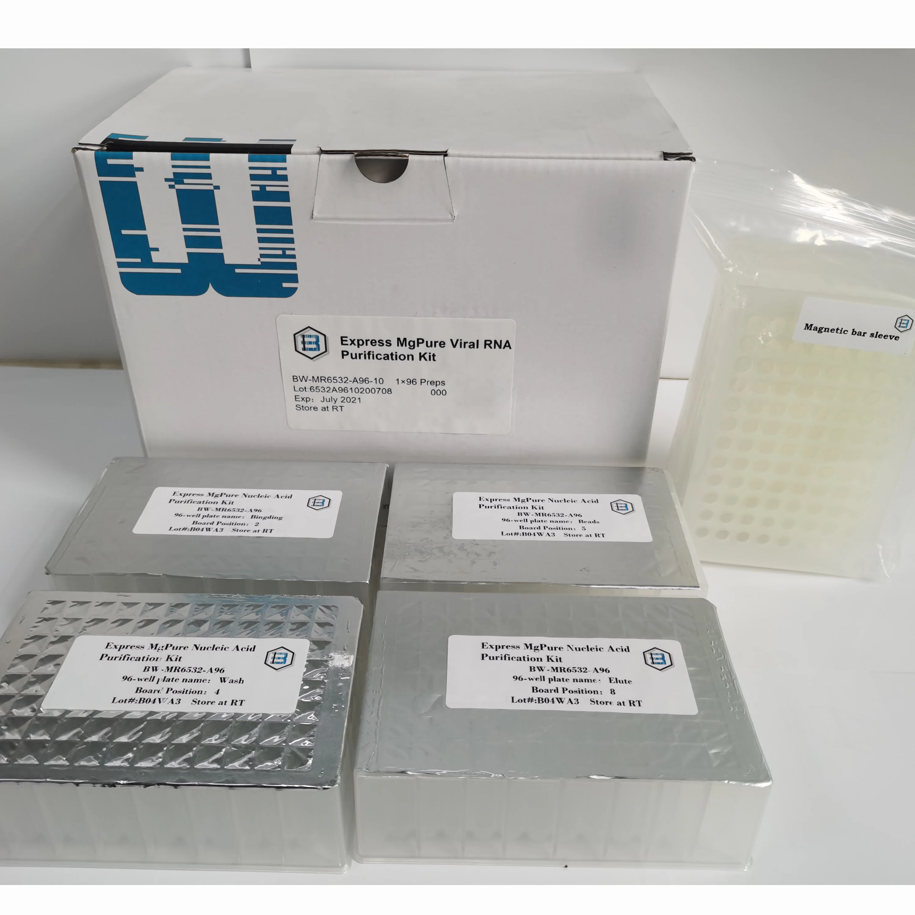 Chincan BW-MR6532 mgpure нуклеиновая кислота очистки комплект набор извлечения РНК набор изоляции