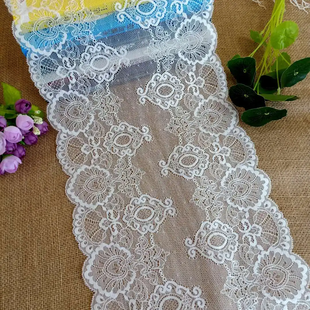 
Rounded Little Dots Stretch Fabrics China good quality Lace Fabric E1780 23cm 