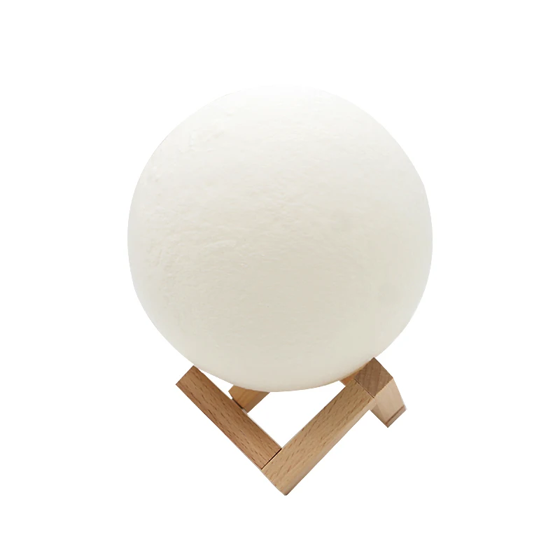 3D Moon Lamp 16 Colors Touch Light With Remote Control USB Rechargeable LED Night for