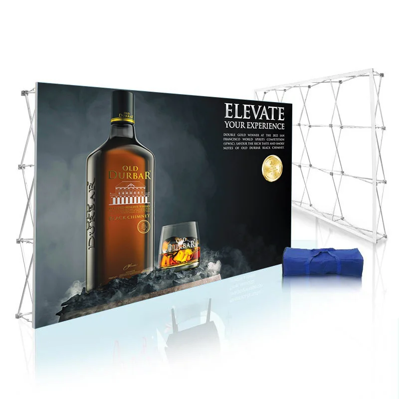 Trade Show Advertising Promotional Folding Booth Pop Up Banner Exhibition Display Stand