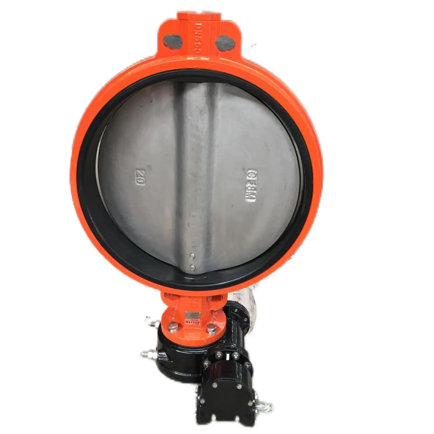 KEFA WCB PN16 DN65mm 2.5in EPDM lever manual pneumatic electric motorized hydraulic actuator sanitary wafer butterfly valve