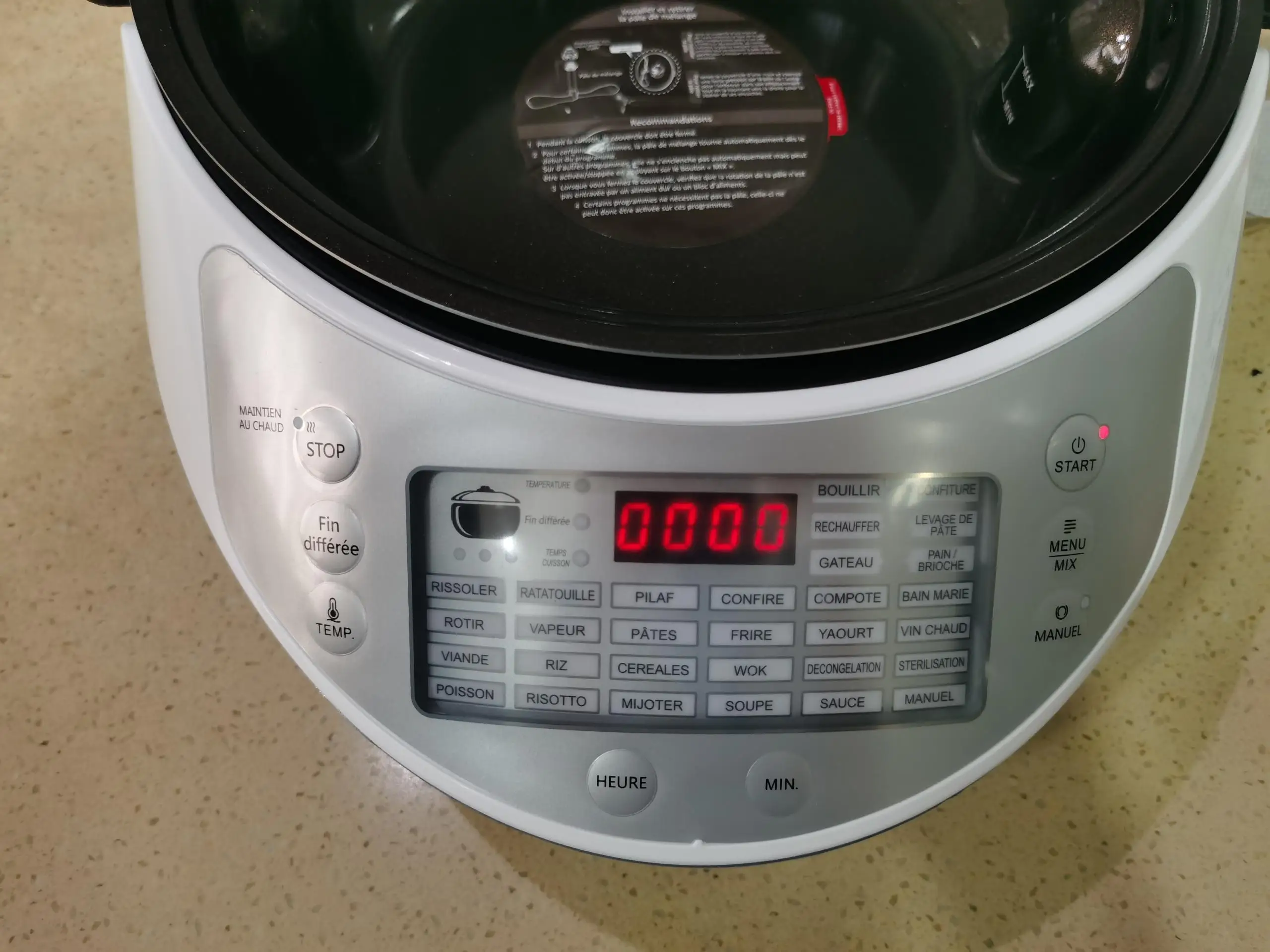 2023 Newest Factory Direct 5L Automatic  Intelligent Cooking Robot Lazy Helper Touch Screen Cooking Machine