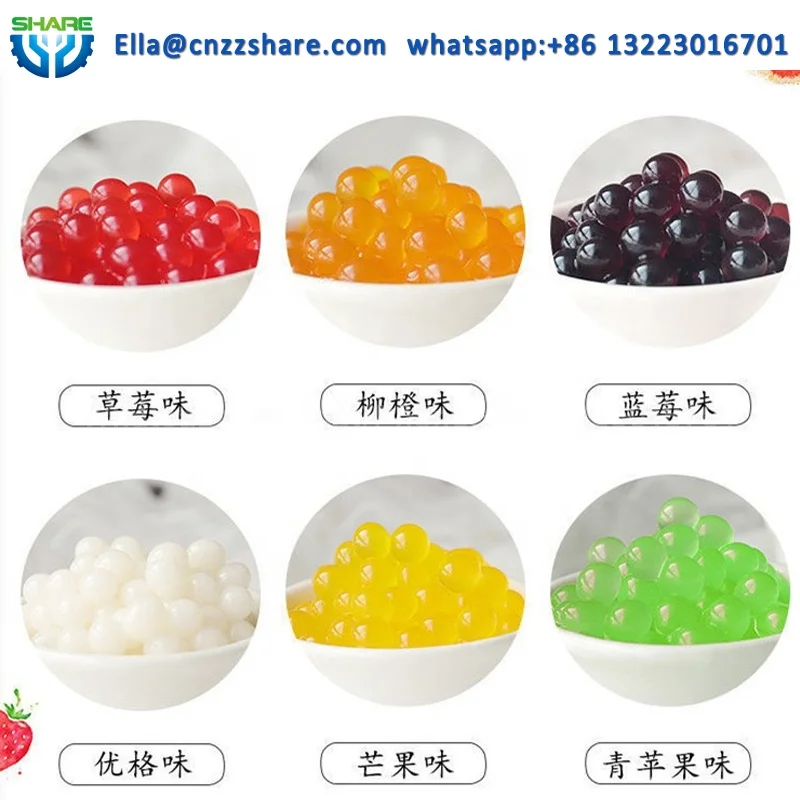 Automatical Popping Boba Making Juice Forming Machine