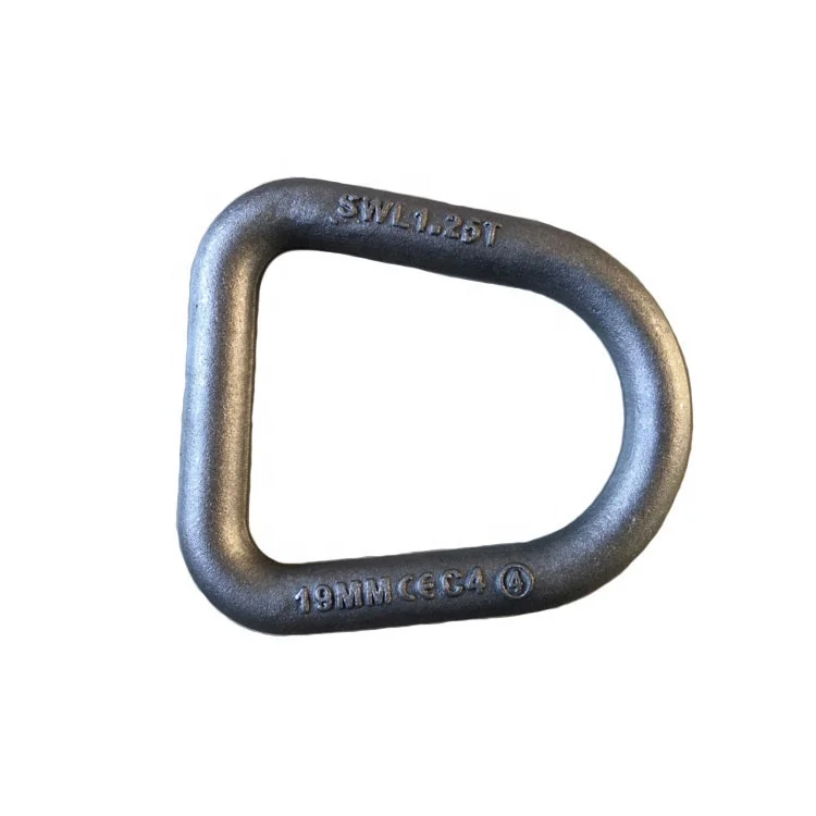Heavy duty Forged D Ring Carbon Steel D shape ring