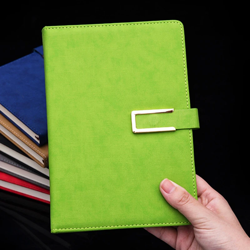 A5 Wholesale Handmade Diary Agenda Customized Printed Leather Papercard Hardcover Notebook