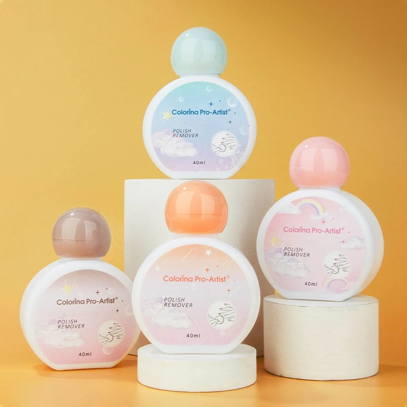 Nail polish remover oil base eco-friendly high quality cheap custom private label nail polish remover