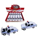Diecast Model Toy 1:32 Mini Pull Back Open Door Alloy Display Box Plastic Truck ABS Car Plastic Hera 4 Types Set 3 Cartons