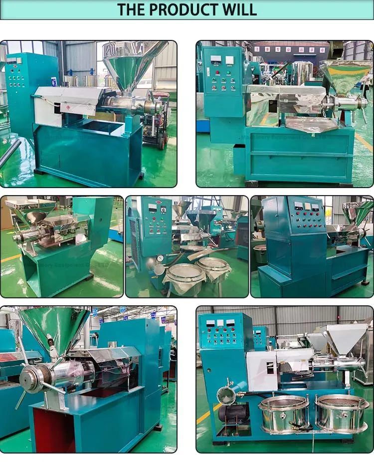100-150KG/H Coconut Oil Making Machine Coconut Oil Press Machine Copra Oil Pressing Machinery