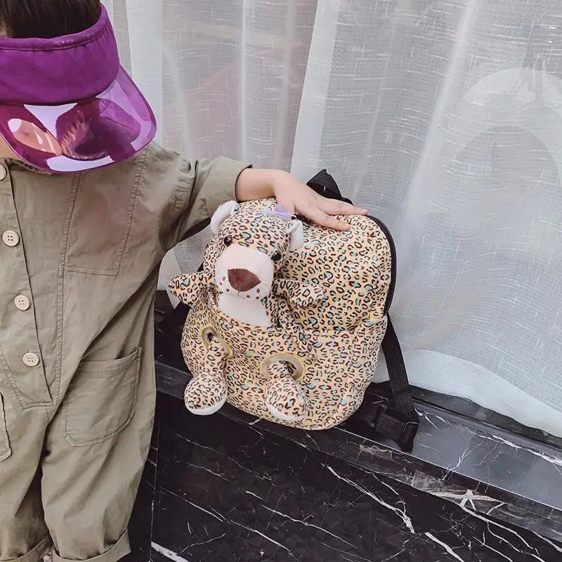 New arriving school book bag children plush cartoon mini backpack