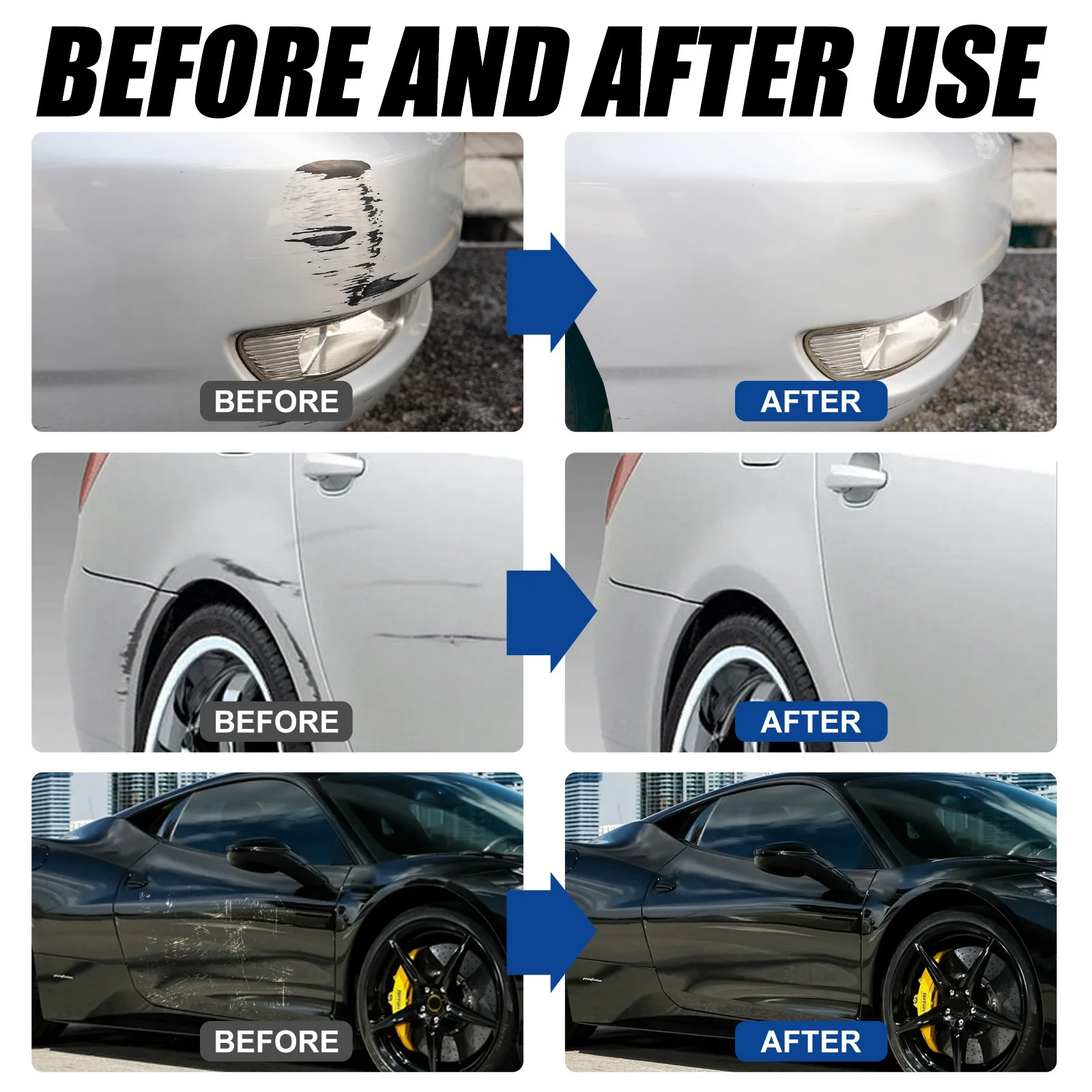 Car Scratch Repair Polishing Scratch Repair Kit Protective Body Car Scratch Repair Wax