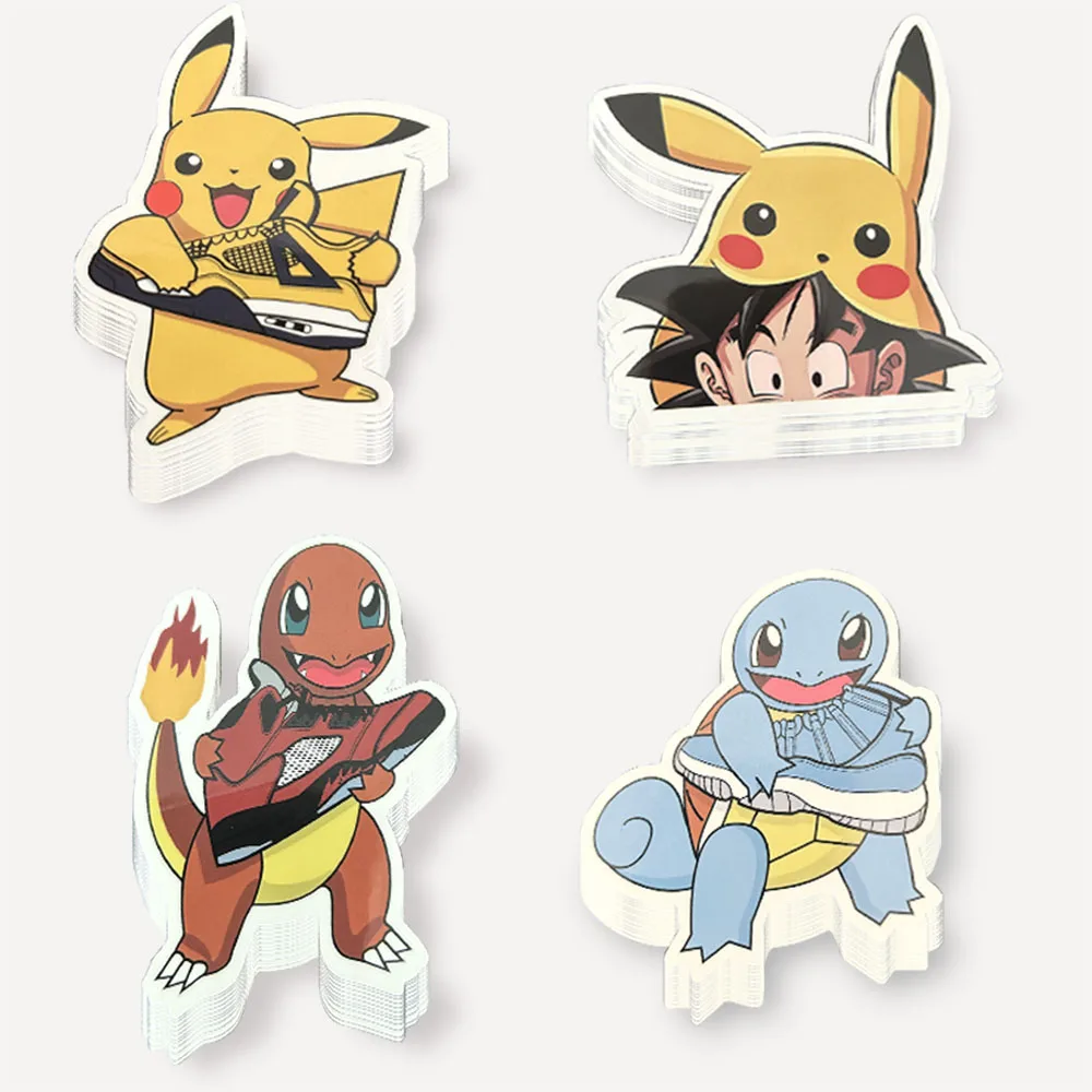 Self Adhesive UV Waterproof Holographic Sheets Sticker Anime Vsco Clean PVC Label Custom Logo Recyclable Die Cut Vinyl Stickers