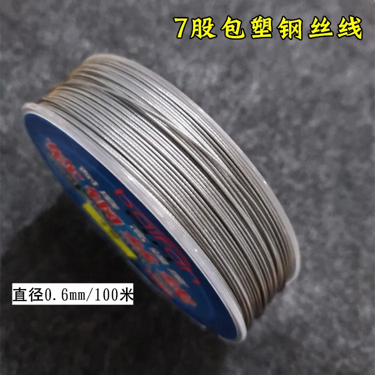 JETSHARK 100m Fishing Steel Anti-Bite Line Multifi SaltWater Wholesales Fishing Wire Leader line