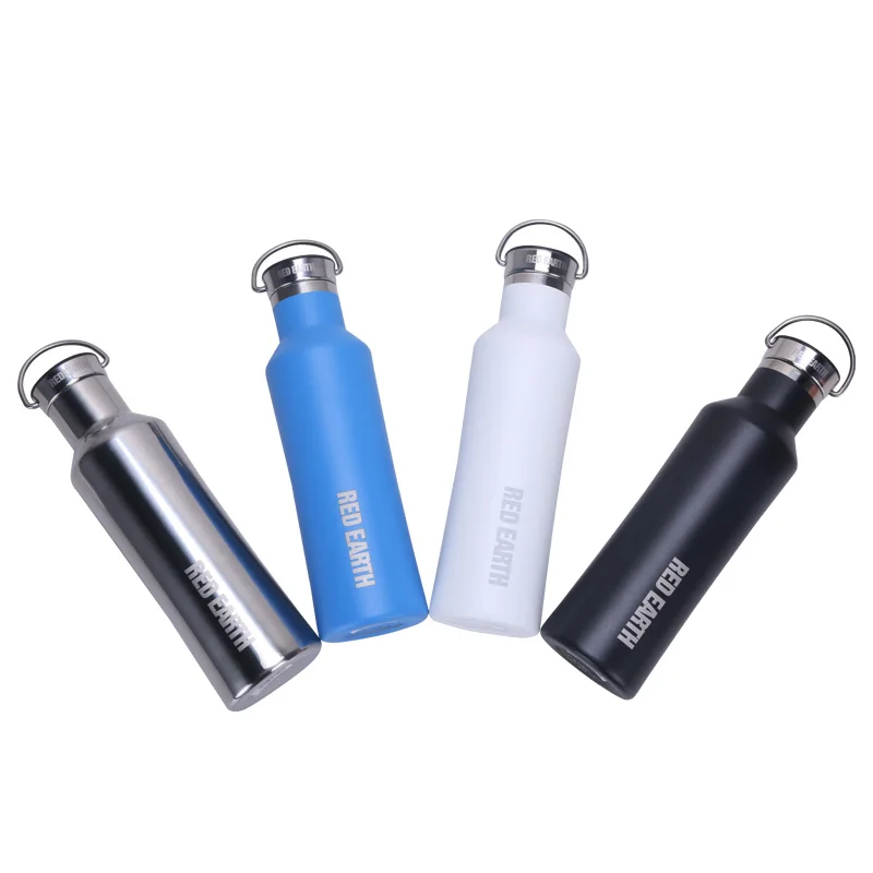 Самые популярные 530 мл бутылки для питьевой воды 316 одна стенка нержавеющая сталь для улицы